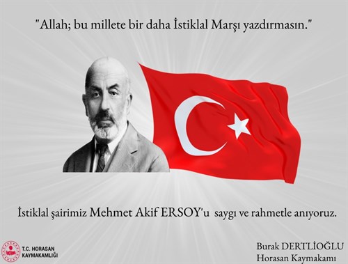 Mehmet Akif Ersoy'u Anma Haftası 
